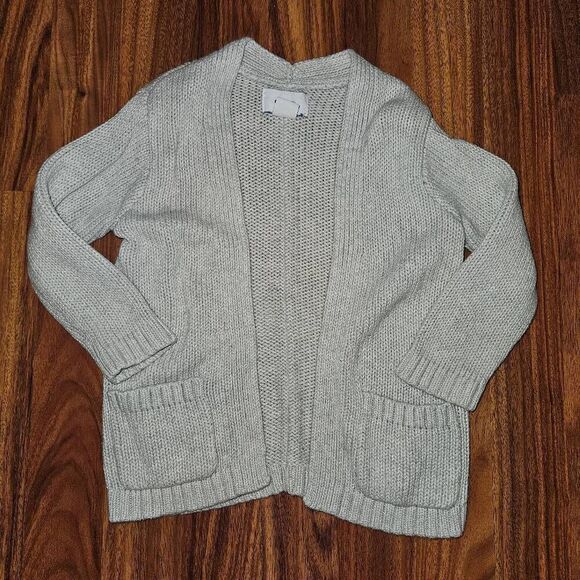5 for $25 Old Navy Gray Knit Sweater Cardigan Toddler Size 2T - Picture 1 of 4